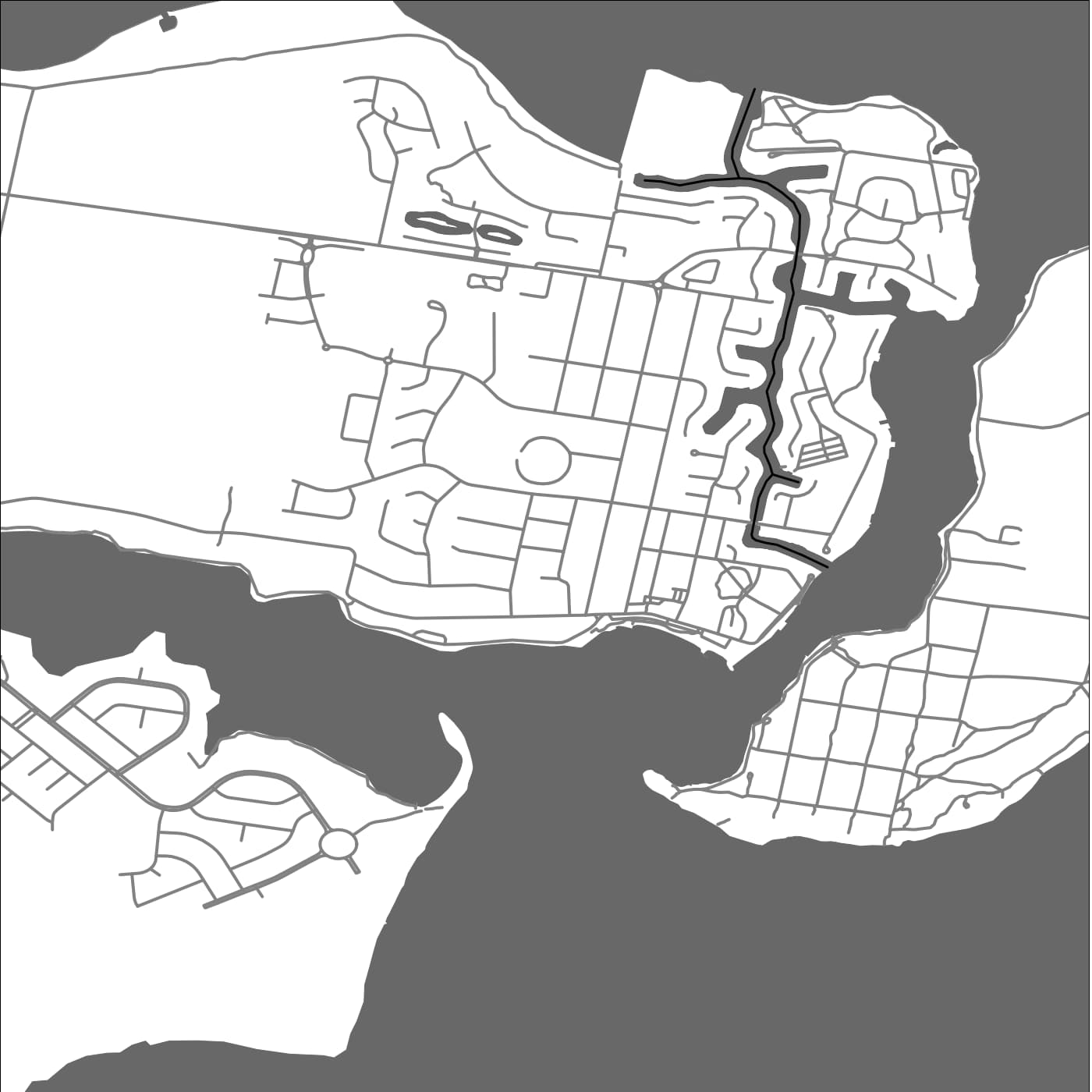 ROAD MAP OF PAYNESVILLE, AUSTRALIA BY MAPBAKES