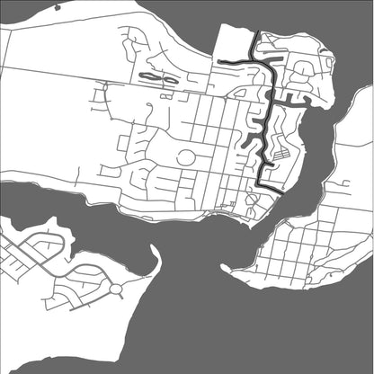 ROAD MAP OF PAYNESVILLE, AUSTRALIA BY MAPBAKES