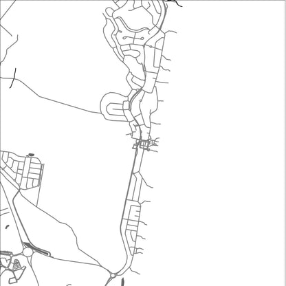 ROAD MAP OF PEREGIAN BEACH, AUSTRALIA BY MAPBAKES