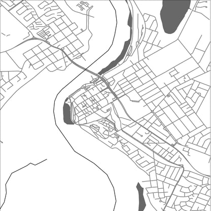 ROAD MAP OF PORT AUGUSTA, AUSTRALIA BY MAPBAKES