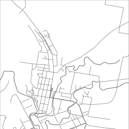 ROAD MAP OF QUIRINDI, AUSTRALIA BY MAPBAKES