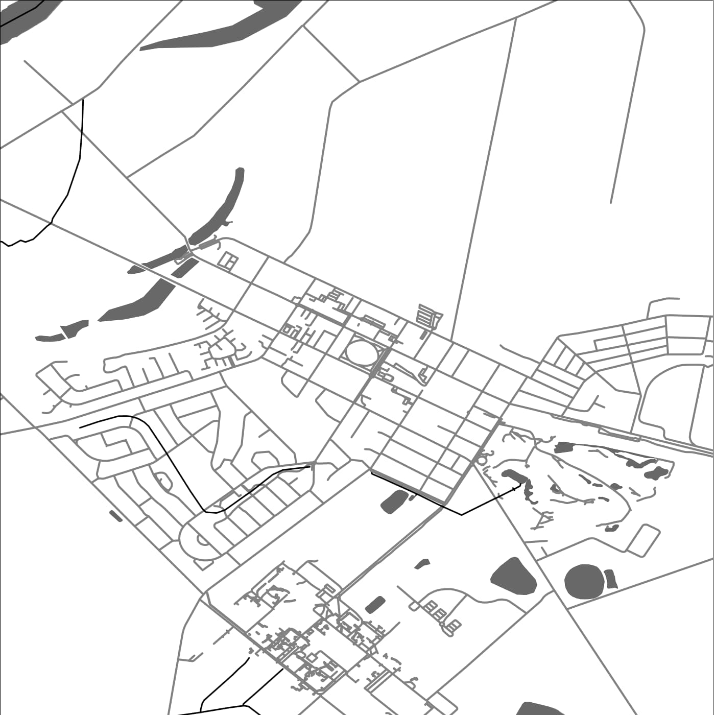 ROAD MAP OF RICHMOND, AUSTRALIA BY MAPBAKES