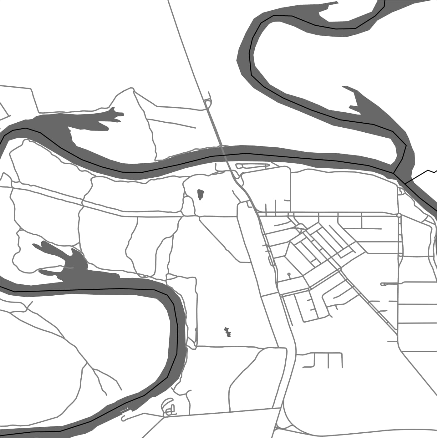 ROAD MAP OF ROBINVALE, AUSTRALIA BY MAPBAKES