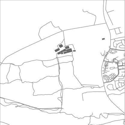 ROAD MAP OF ROXBY DOWNS, AUSTRALIA BY MAPBAKES