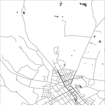 ROAD MAP OF SAINT ARNAUD, AUSTRALIA BY MAPBAKES