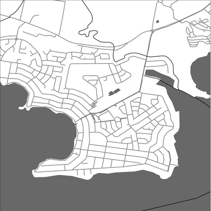 ROAD MAP OF SANCTUARY POINT, AUSTRALIA BY MAPBAKES