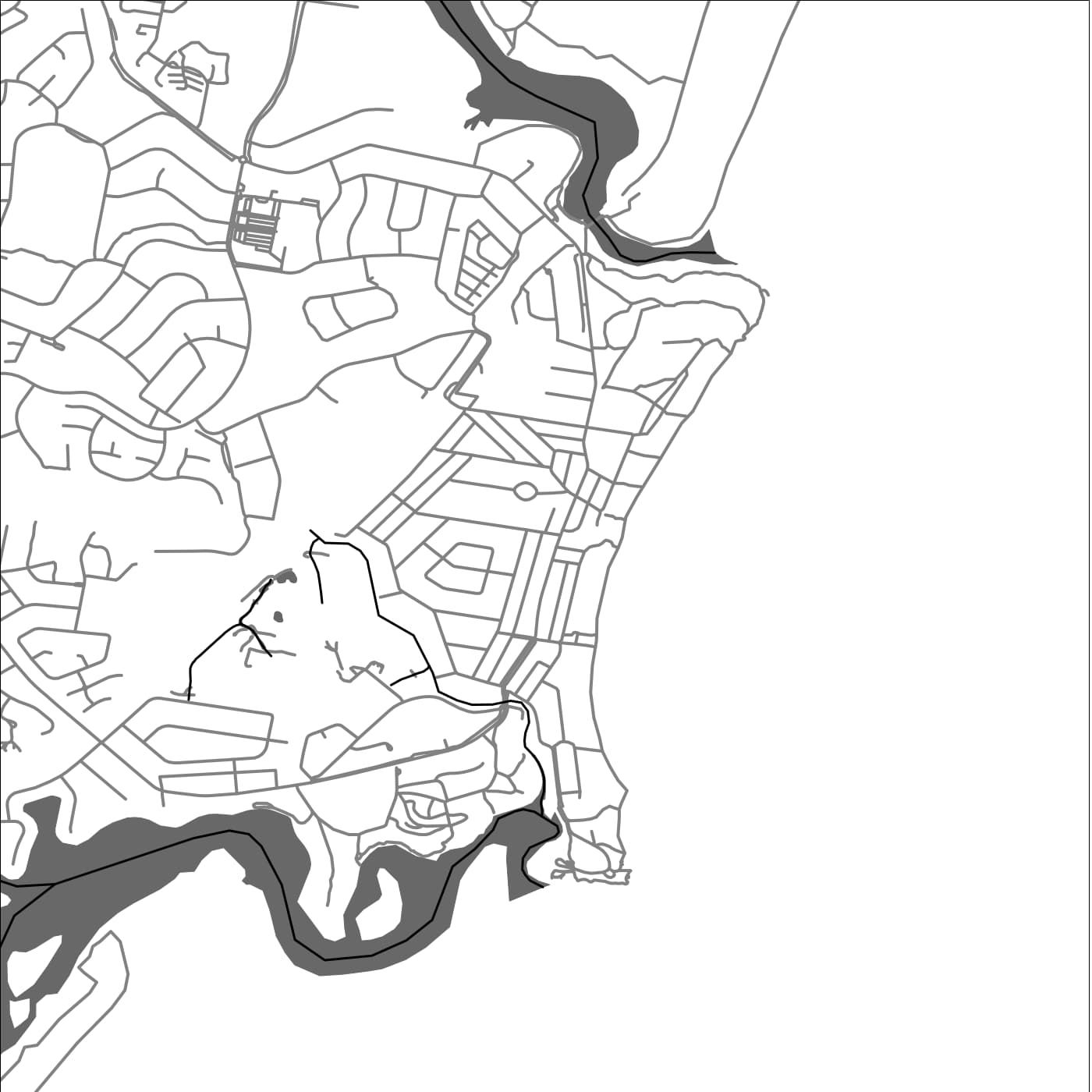 ROAD MAP OF SAWTELL, AUSTRALIA BY MAPBAKES