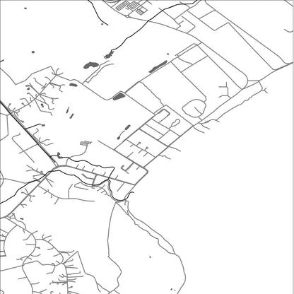 ROAD MAP OF SEVEN MILE BEACH, AUSTRALIA BY MAPBAKES