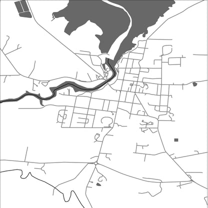 ROAD MAP OF SMITHTON, AUSTRALIA BY MAPBAKES