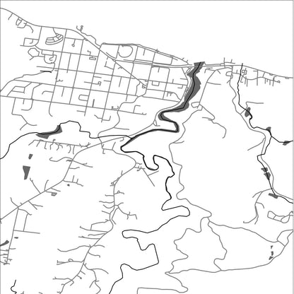 ROAD MAP OF SOMERSET, AUSTRALIA BY MAPBAKES