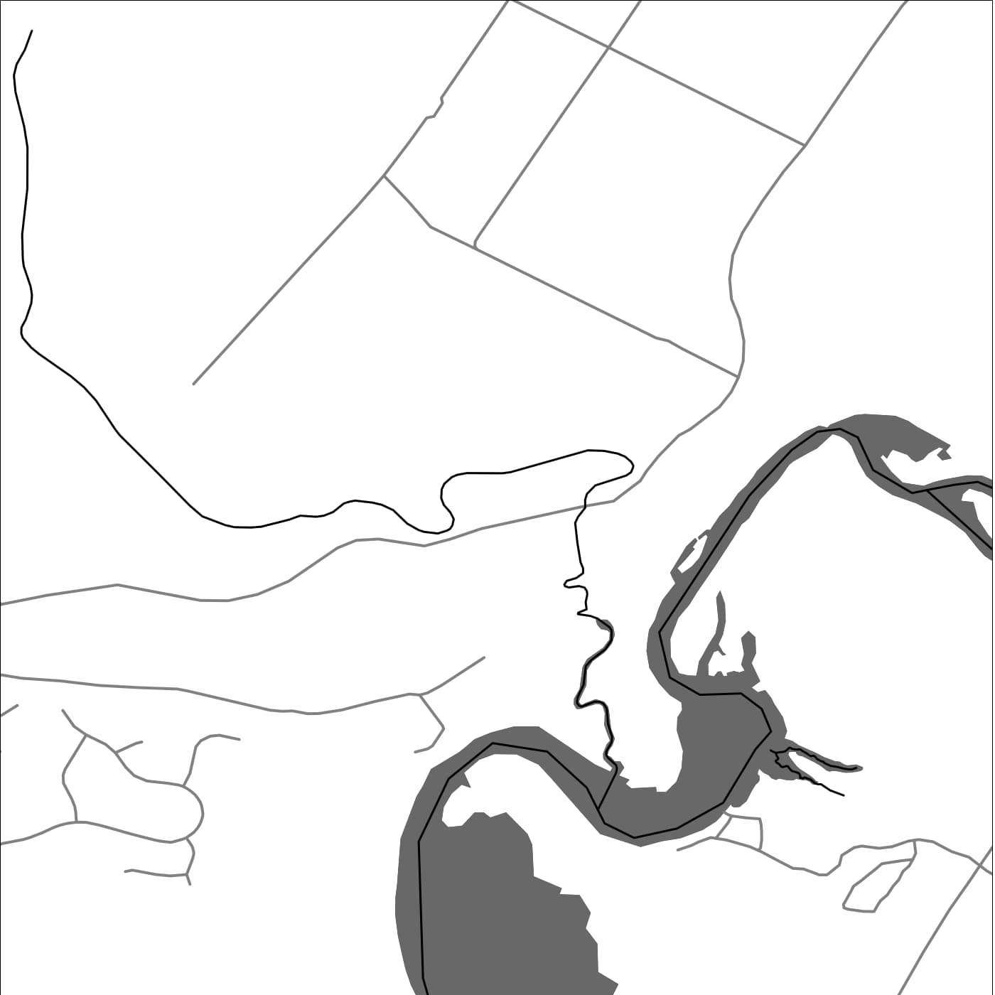 ROAD MAP OF TEA GARDENS, AUSTRALIA BY MAPBAKES