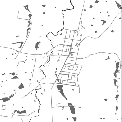 ROAD MAP OF THE OAKS, AUSTRALIA BY MAPBAKES