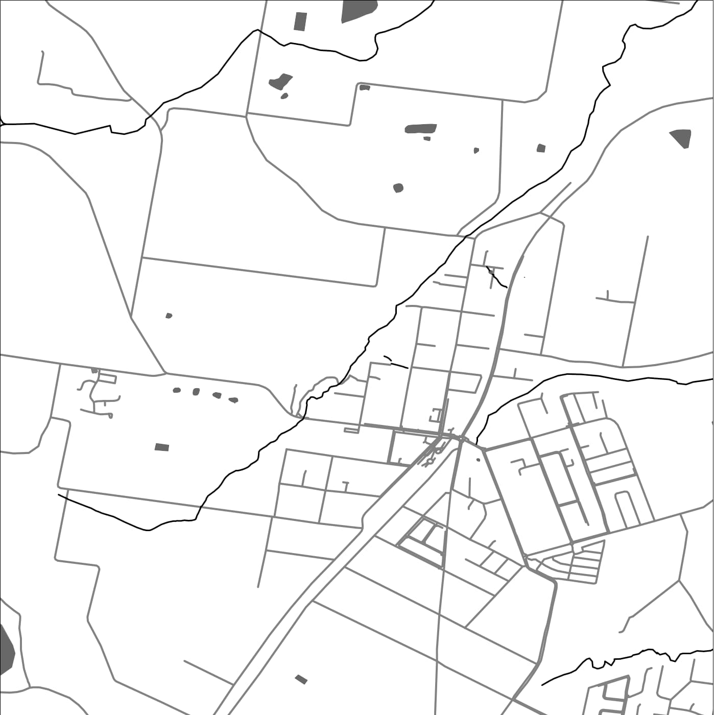 ROAD MAP OF THIRLMERE, AUSTRALIA BY MAPBAKES