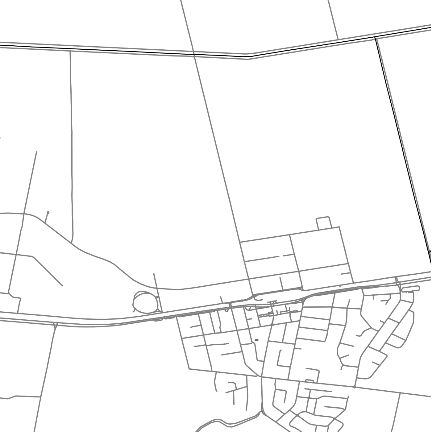 ROAD MAP OF TRAFALGAR, AUSTRALIA BY MAPBAKES