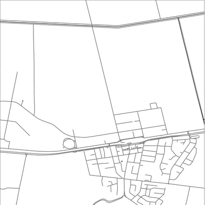 ROAD MAP OF TRAFALGAR, AUSTRALIA BY MAPBAKES