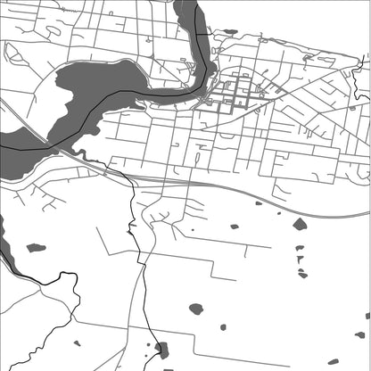 ROAD MAP OF ULVERSTONE, AUSTRALIA BY MAPBAKES