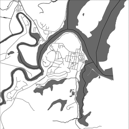 ROAD MAP OF URUNGA, AUSTRALIA BY MAPBAKES