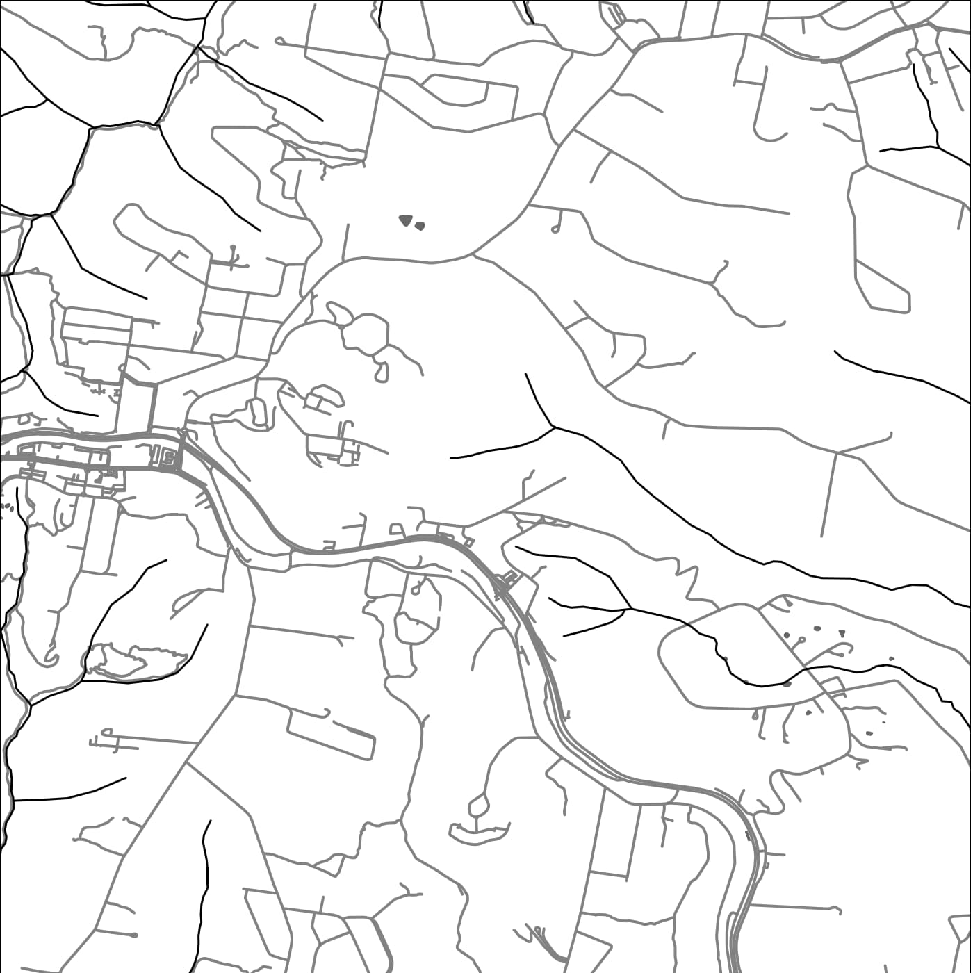 ROAD MAP OF VALLEY HEIGHTS, AUSTRALIA BY MAPBAKES