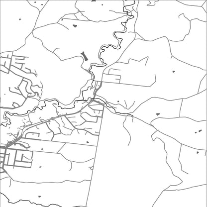 ROAD MAP OF WATTLEGLEN, AUSTRALIA BY MAPBAKES