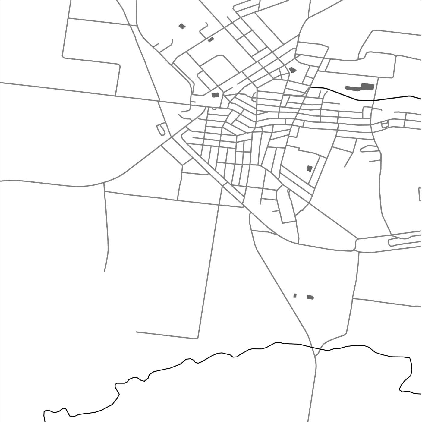 ROAD MAP OF WEST WYALONG, AUSTRALIA BY MAPBAKES