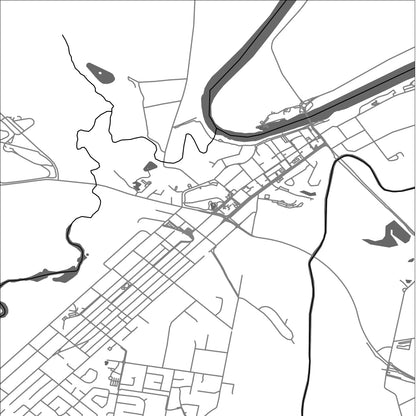 ROAD MAP OF WINDSOR, AUSTRALIA BY MAPBAKES