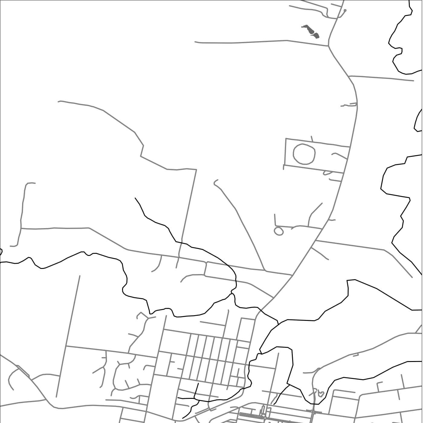 ROAD MAP OF WINGHAM, AUSTRALIA BY MAPBAKES