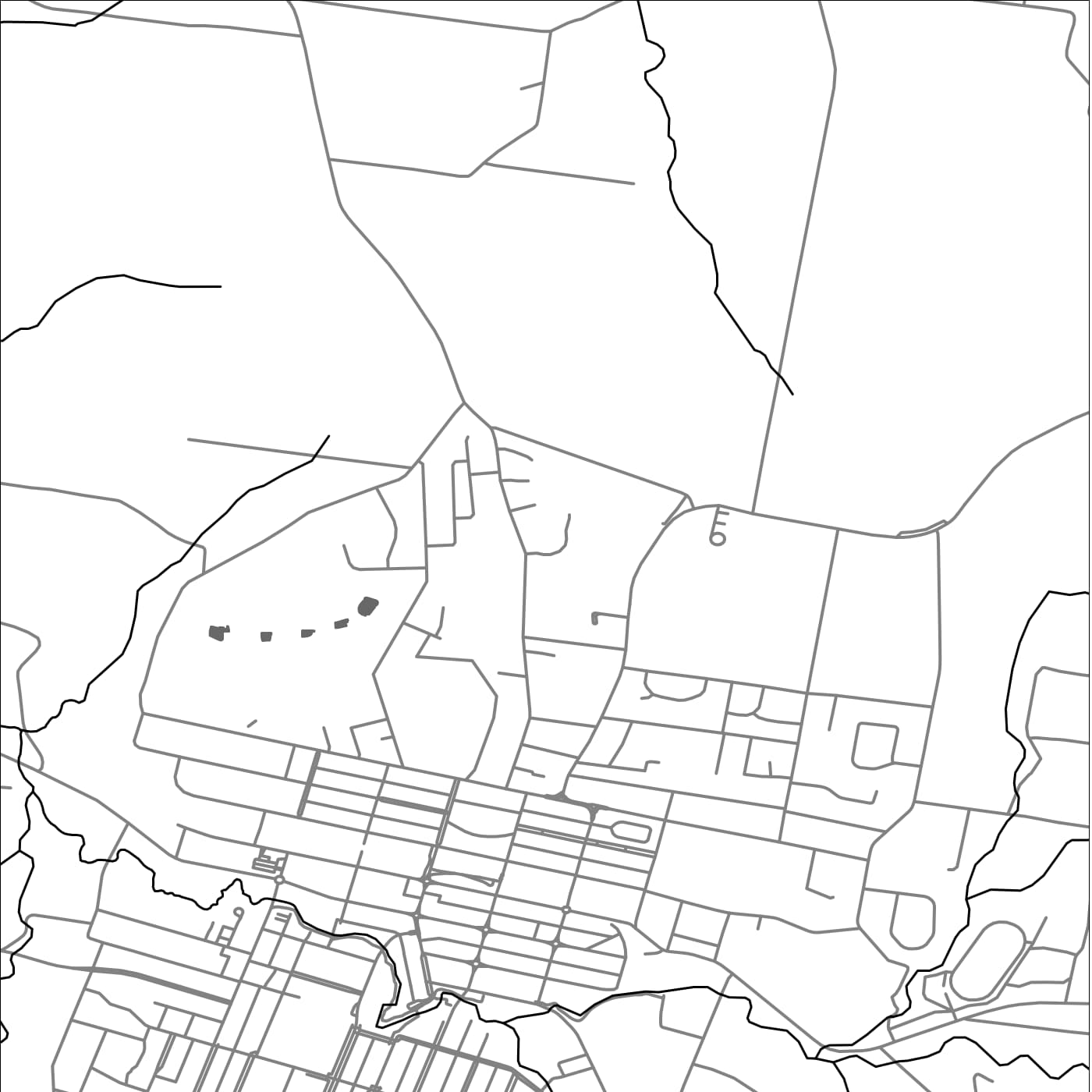 ROAD MAP OF YOUNG, AUSTRALIA BY MAPBAKES