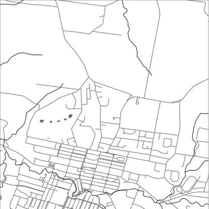 ROAD MAP OF YOUNG, AUSTRALIA BY MAPBAKES