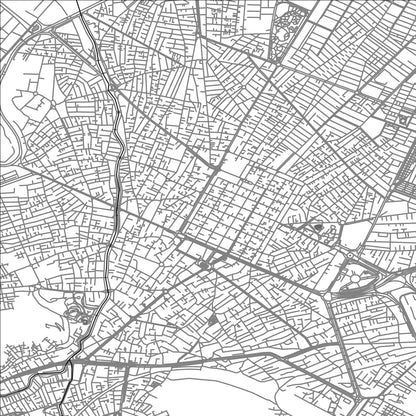 ROAD MAP OF ARAK, IRAN BY MAPBAKES
