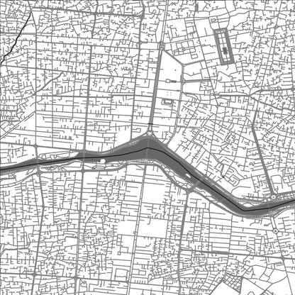 ROAD MAP OF ESFAHAN, IRAN BY MAPBAKES