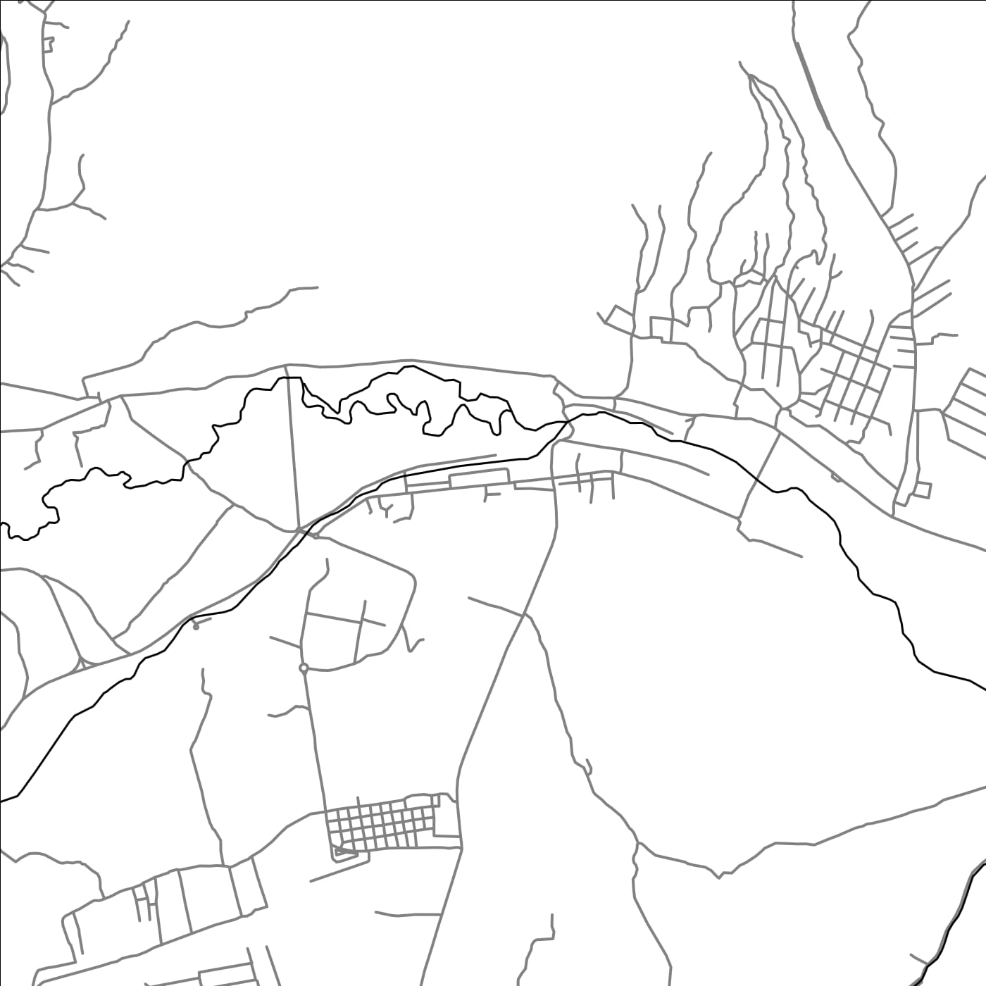 ROAD MAP OF BAMYAN, AFGHANISTAN BY MAPBAKES