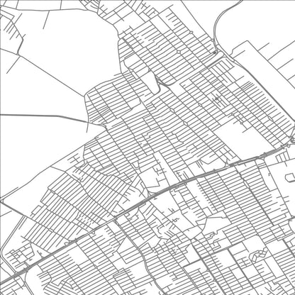 ROAD MAP OF ESLAMSHAHR, IRAN BY MAPBAKES