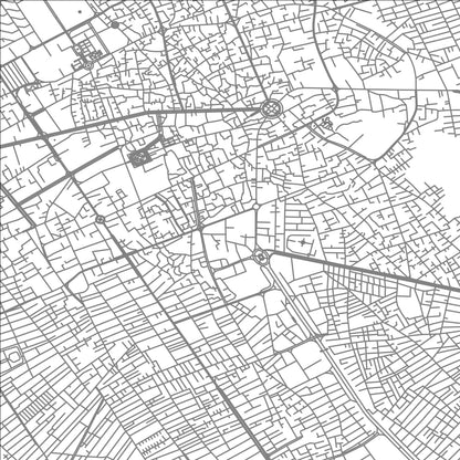 ROAD MAP OF KERMAN, IRAN BY MAPBAKES