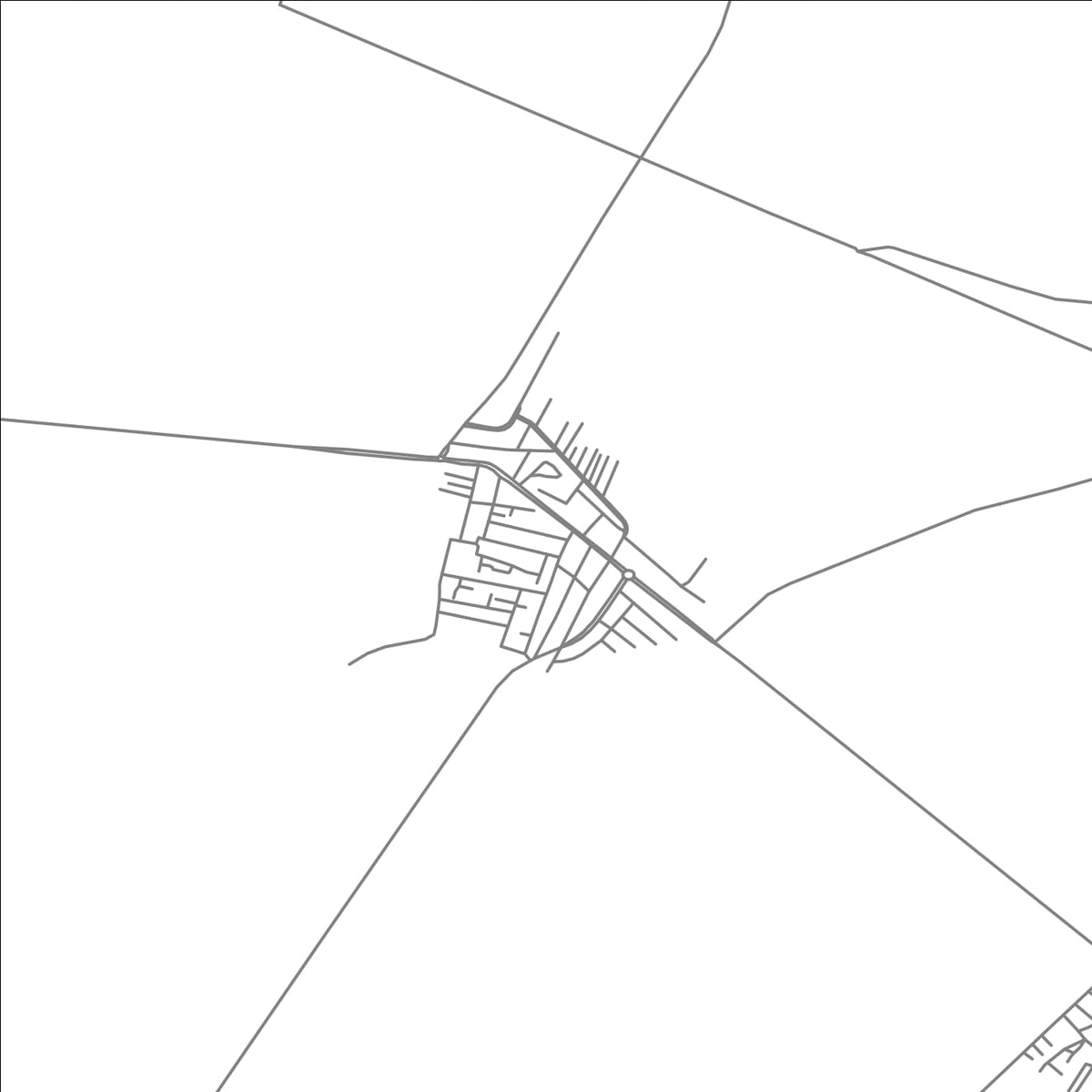 ROAD MAP OF KHAK E ALI, IRAN BY MAPBAKES