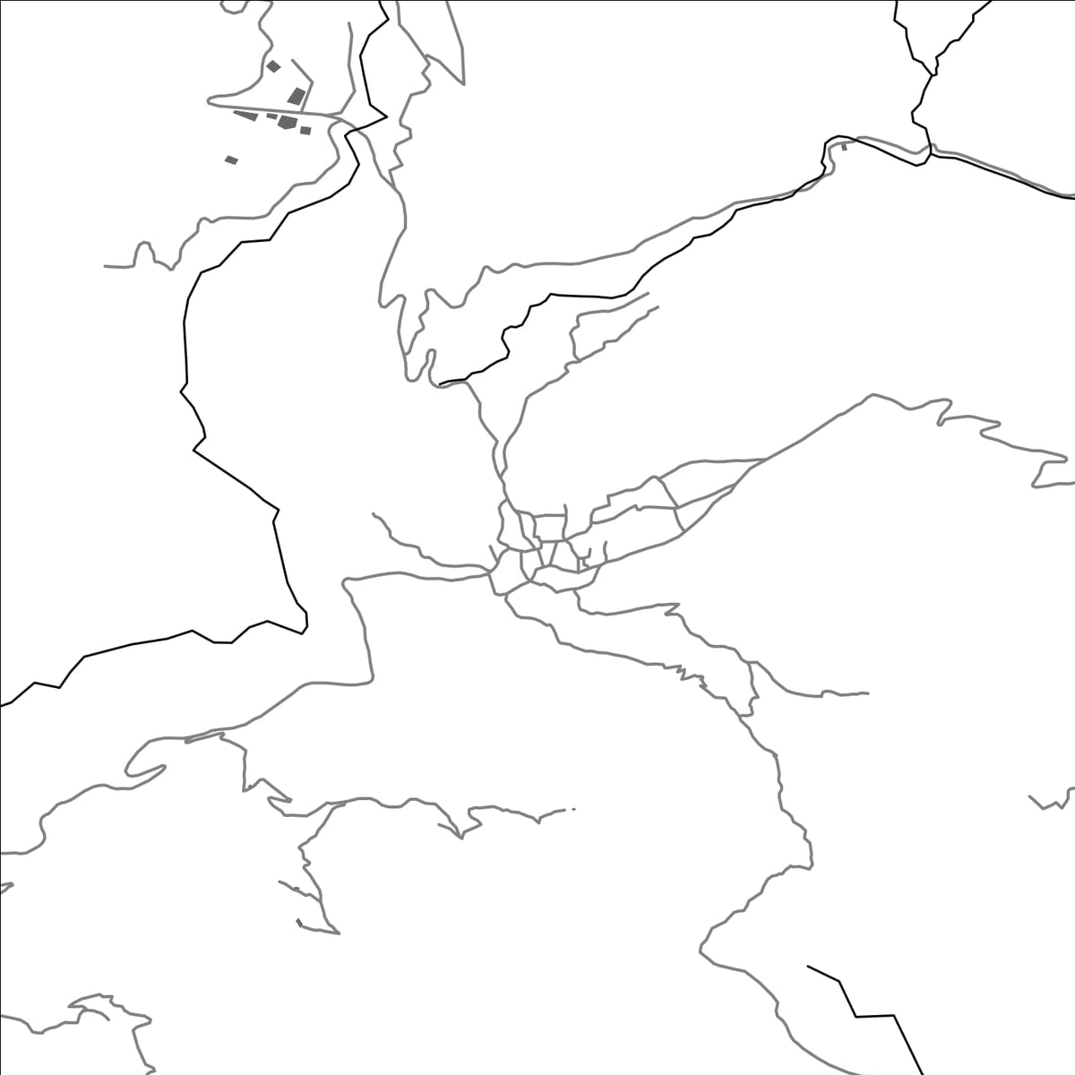 ROAD MAP OF KONDOR, IRAN BY MAPBAKES