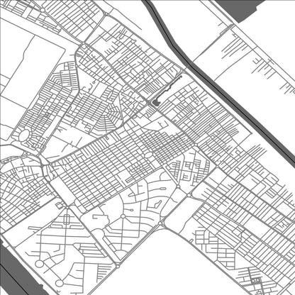 ROAD MAP OF MADAN, IRAN BY MAPBAKES