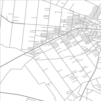 ROAD MAP OF MAHDASHT, IRAN BY MAPBAKES