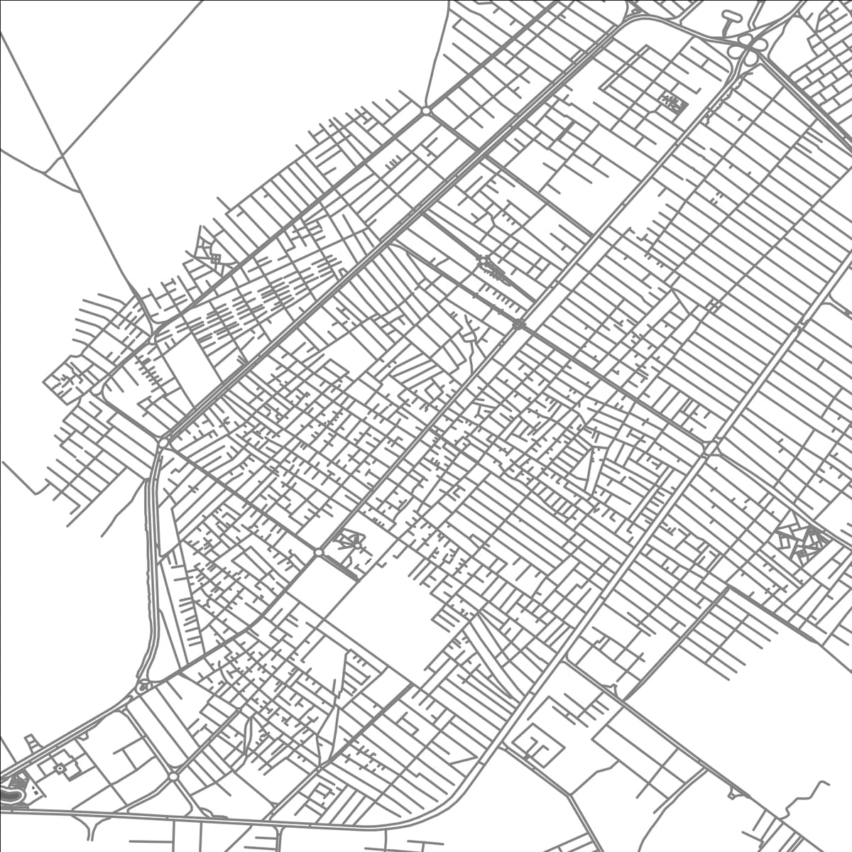 ROAD MAP OF MARVDASHT, IRAN BY MAPBAKES