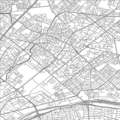 ROAD MAP OF ORUMIYEH URMIA, IRAN BY MAPBAKES