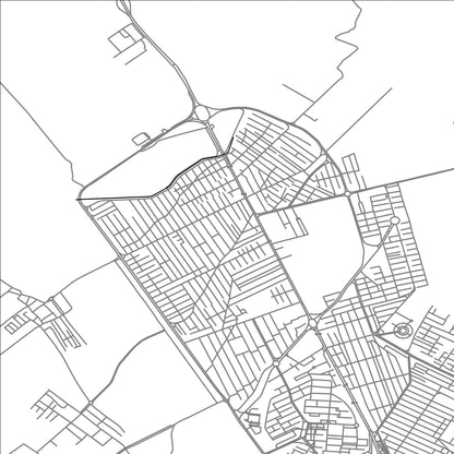 ROAD MAP OF QARCHAK, IRAN BY MAPBAKES