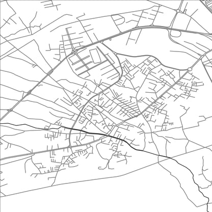 ROAD MAP OF SARDROUD, IRAN BY MAPBAKES