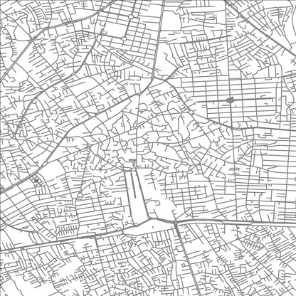 ROAD MAP OF SARI, IRAN BY MAPBAKES