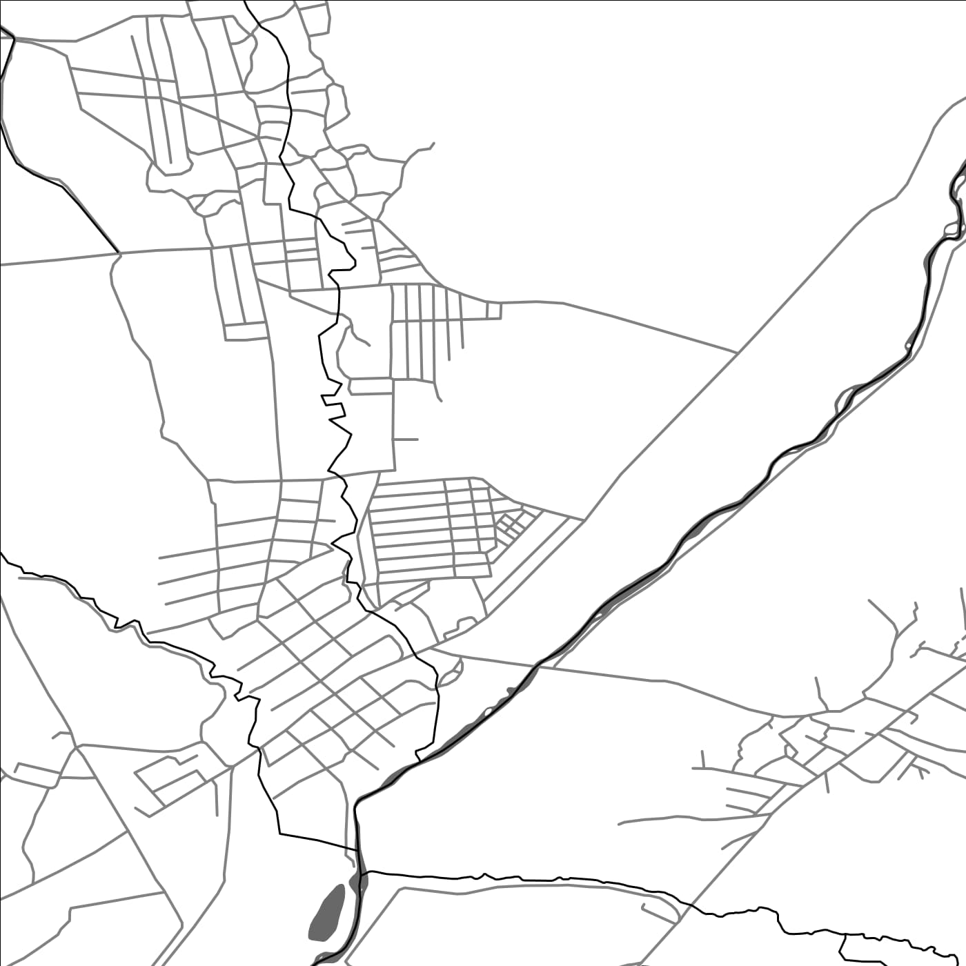 ROAD MAP OF AKHURIK, ARMENIA BY MAPBAKES