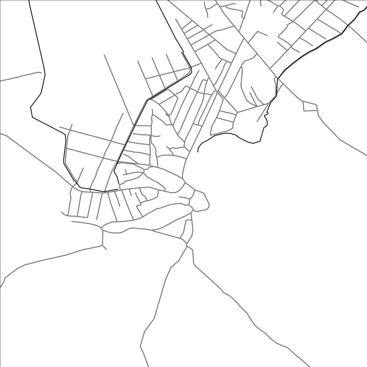 ROAD MAP OF AKUNK, ARMENIA BY MAPBAKES