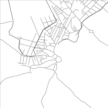 ROAD MAP OF AKUNK, ARMENIA BY MAPBAKES