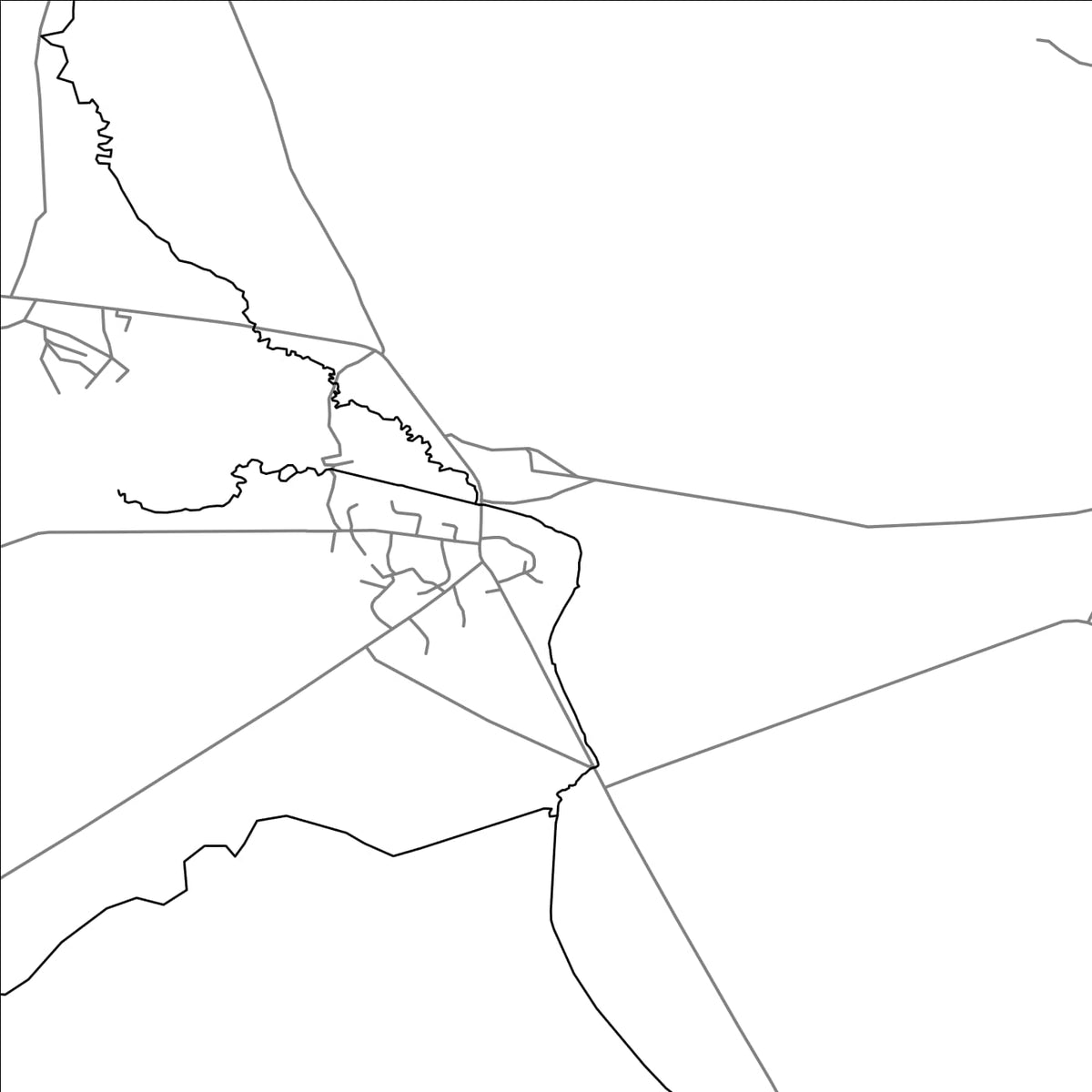 ROAD MAP OF ALAGYAZ, ARMENIA BY MAPBAKES