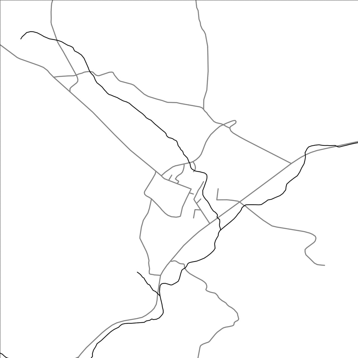ROAD MAP OF ANIAVAN, ARMENIA BY MAPBAKES