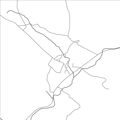 ROAD MAP OF ANIAVAN, ARMENIA BY MAPBAKES