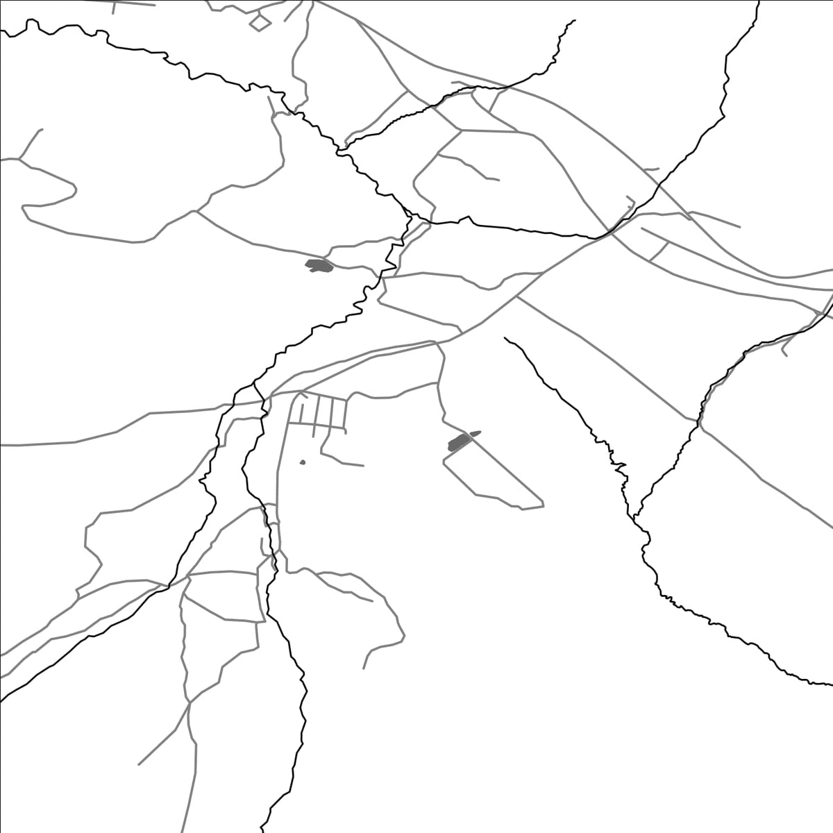 ROAD MAP OF ANTARRASHEN, ARMENIA BY MAPBAKES