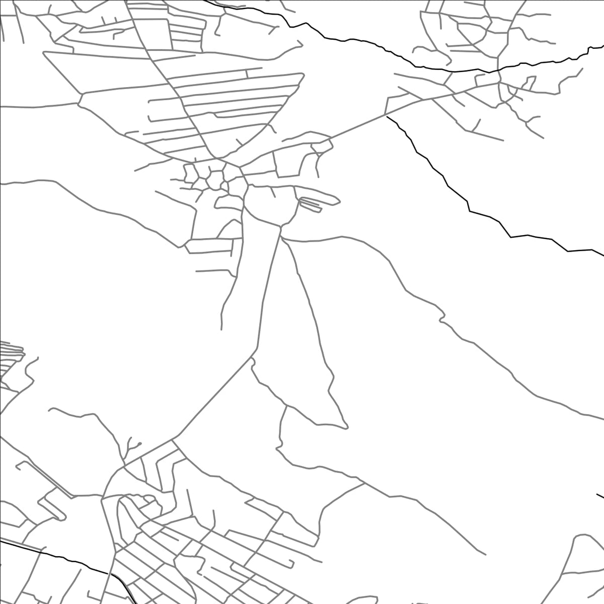 ROAD MAP OF ANUSHAVAN, ARMENIA BY MAPBAKES